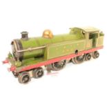 Hornby 1926 No.2 4-4-4 Tank Locomotive, green, LNER 4-4-4 on tank sides, crest on cab front, 5