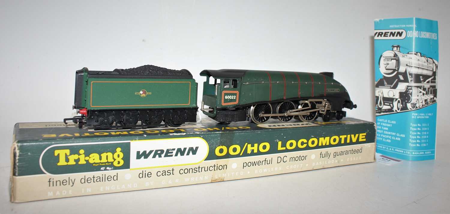 W2211 Wrenn loco & tender A4 4-6-2 ‘Mallard’ BR green ‘Lion holding Wheel,’ instructions. (E-BVG) - Image 2 of 3