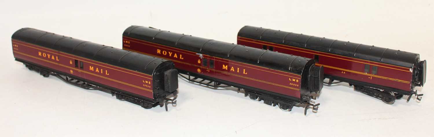 Three Exley Royal Mail LMS vehicles: TPO No.30000, another 30250 (net appears to be amended and does - Image 2 of 2