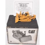 A Classic Construction Models (CCM) 1/87 scale precision all brass model of a Caterpillar D11R track