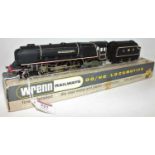 W2227 Wrenn loco & tender ‘Duchess’ class 4-6-2 ‘City of Stoke on Trent’ LMS lined black 6254. One