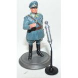 A Tradition cast white metal model no.8024 of Hermann Goring with microphone (unboxed) (VG)