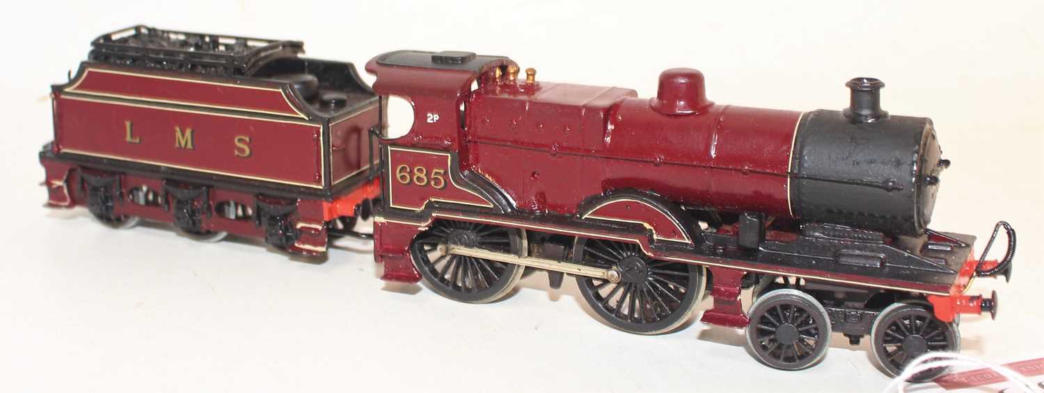 A very well constructed and hand painted 00 gauge white metal kit built model of a Johnson Midland - Image 2 of 2