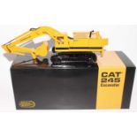 A Classic Construction Models (CCM) 1/48 scale diecast model of a Caterpillar 245 Hydraulic