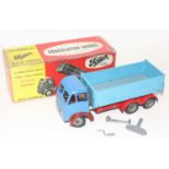 A Shackleton Models model of a Foden FG6 tipper truck comprising of two-tone blue body with