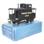 Hornby Dublo D1 Caboose for Canadian Pacific Railway, mid blue box (NM-BVG)