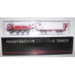 A WSI Collectables model No. 02-1111 boxed Nooteboom KNT Ginaf 8x4 tractor unit, with drawbar