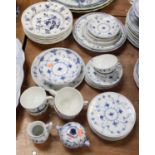 A small collection of Royal Copenhagen porcelain teawares; together with a small collection of
