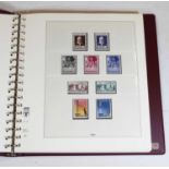 An album of mint Vatican postage stamps, from 1958 - 1978, in slipcase