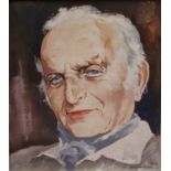 Brian's Circus - print, Viener - bust portrait of a middle aged man, oil; Bat Man canvas print,