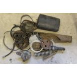 A quantity of miscellaneous motorcycle spares