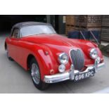 A 1959 Jaguar XK150 drophead coupe 3442cc Registration No. 696 KPC Chassis No. 827342 D/N Engine No.