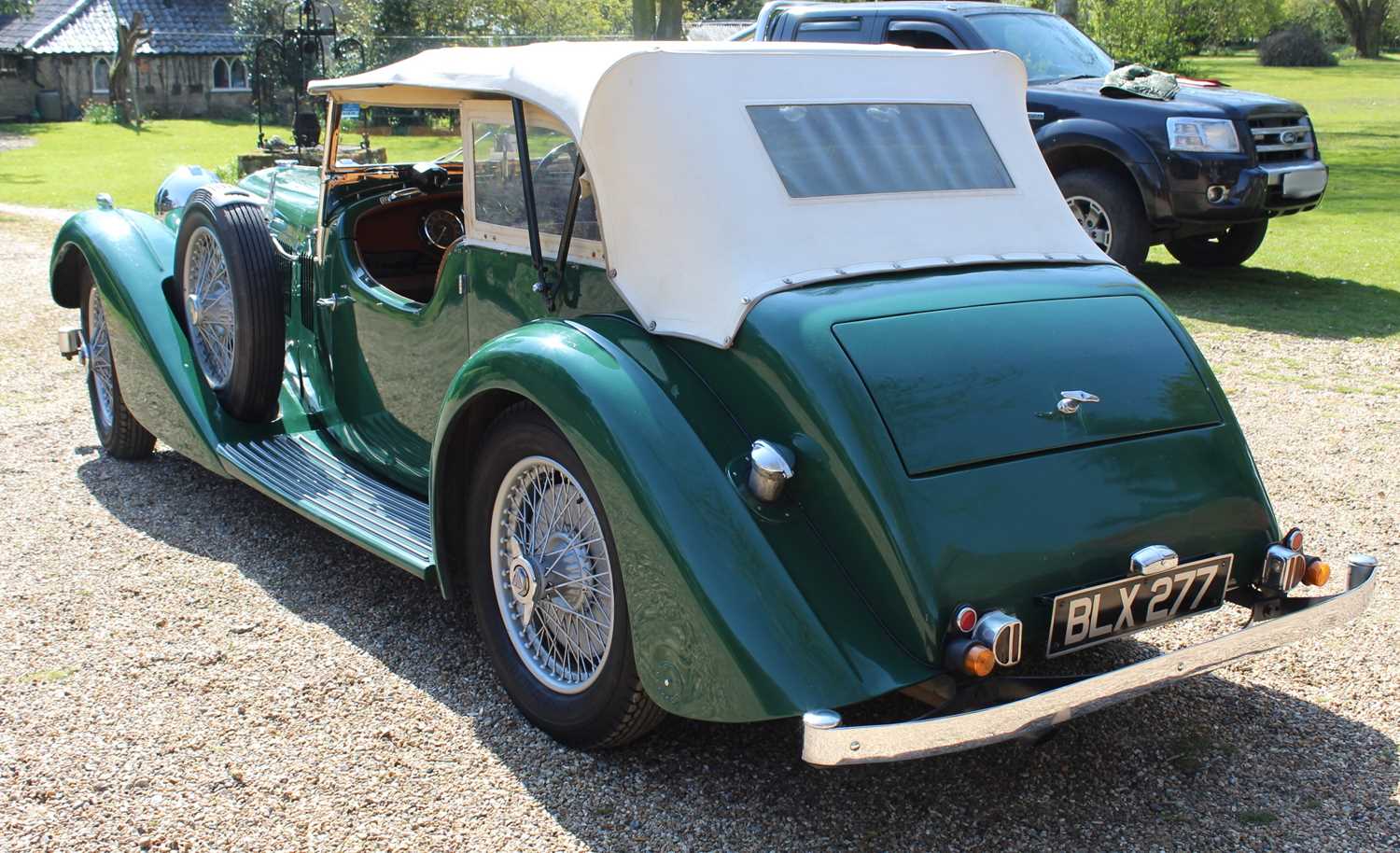 A 1934 Alvis Speed Twenty SC Tourer by Vanden Plas Reg No. BLX277 Car No. 16749 Chassis No. 11926 - Image 5 of 34