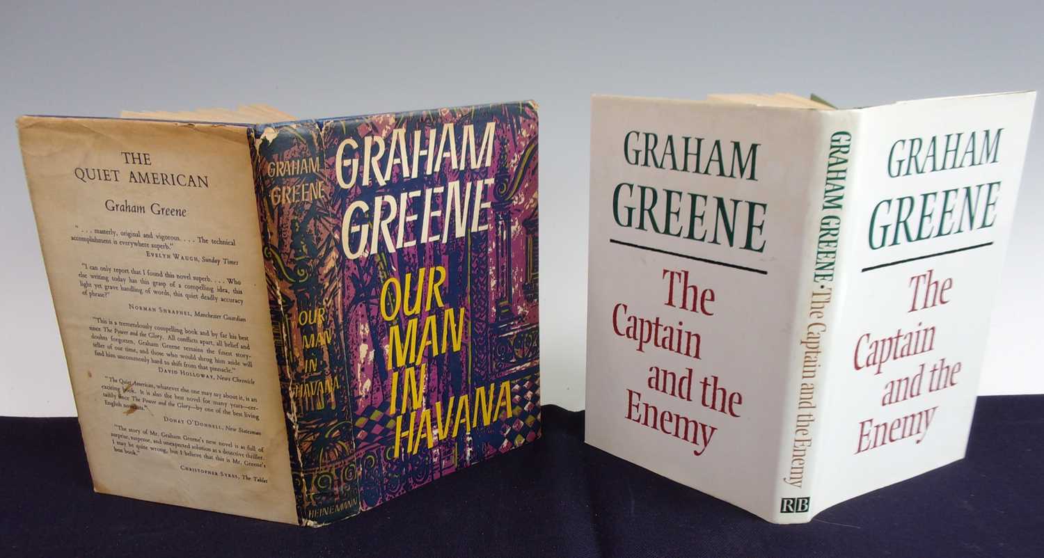 GREENE, Graham. ‘Our Man in Havana’, ‘A Sort of Life’ and 2 others. 4 1st edition titles, - Image 3 of 3