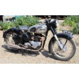 A 1952 Norton 88 Dominator, registration UPU 919, complete, in good original condition suitable