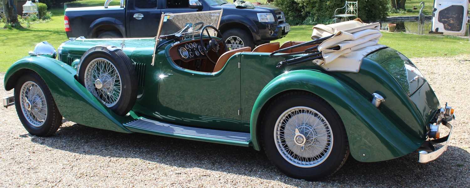 A 1934 Alvis Speed Twenty SC Tourer by Vanden Plas Reg No. BLX277 Car No. 16749 Chassis No. 11926 - Image 28 of 34