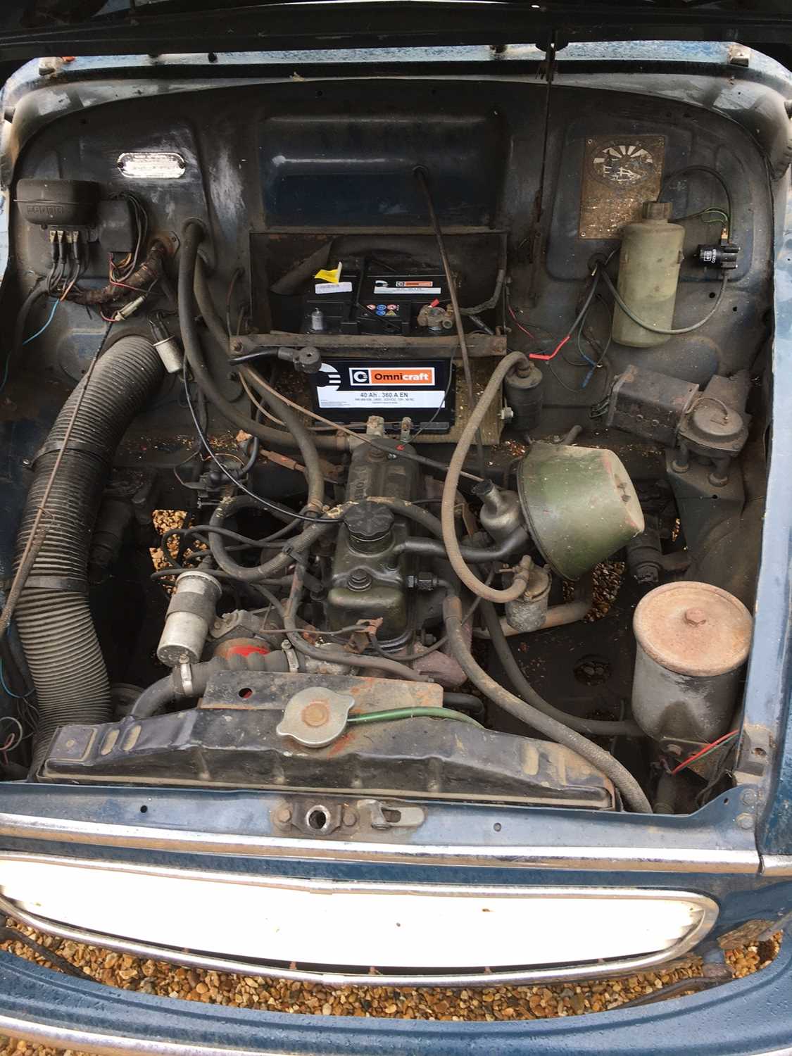 A 1967 Morris Minor Saloon Registration No. LOE 473F Chassis No. A2S51195835 In blue. Odometer 40070 - Image 10 of 22