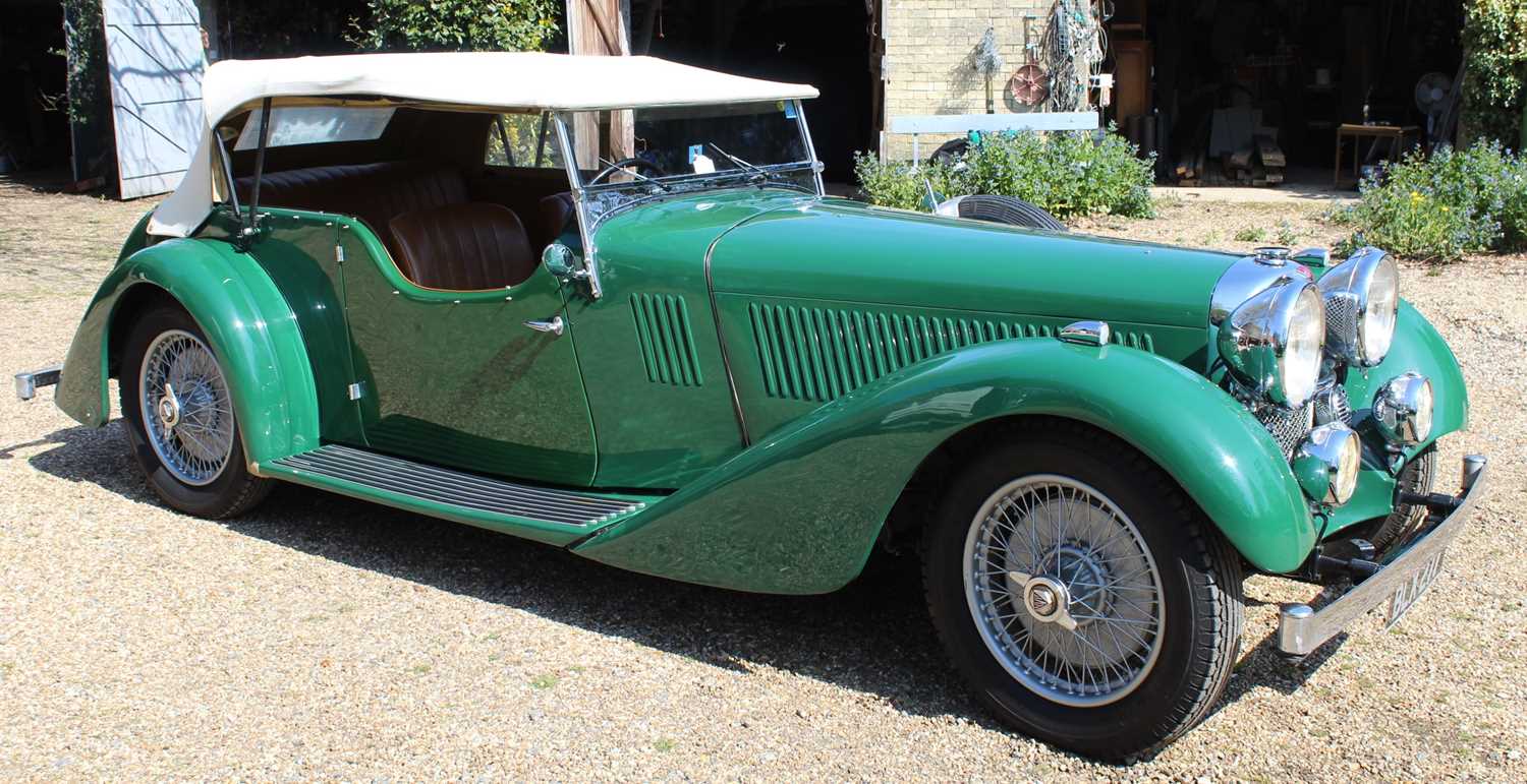 A 1934 Alvis Speed Twenty SC Tourer by Vanden Plas Reg No. BLX277 Car No. 16749 Chassis No. 11926