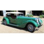 A 1934 Alvis Speed Twenty SC Tourer by Vanden Plas Reg No. BLX277 Car No. 16749 Chassis No. 11926
