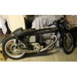 A Norton 350cc Cafe Racer International, a Norton based 350cc Model 50 Cafe Racer, in need of re-