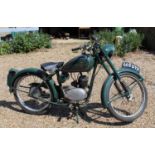 A 1960 Excelsior 98cc Consort, registration No. 665 WYK, engine No.606B14106, frame 41/11767, with