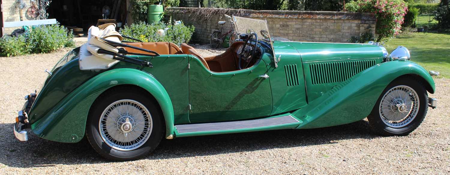 A 1934 Alvis Speed Twenty SC Tourer by Vanden Plas Reg No. BLX277 Car No. 16749 Chassis No. 11926 - Image 2 of 34