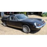 1972 Lotus Europa Twin Cam Reg No. NMF2L Chassis No. 72031465P Black with Black interior (originally