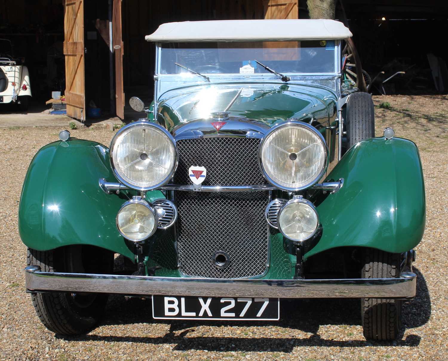 A 1934 Alvis Speed Twenty SC Tourer by Vanden Plas Reg No. BLX277 Car No. 16749 Chassis No. 11926 - Image 8 of 34