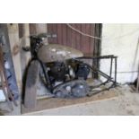 A 1948 BSA C11 project for restoration, engine No. YC11 4331, frame number YC 10/77076 IMPORTANT