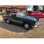 A 1968 Sunbeam Alpine Series V GT Reg No. NLY978F Chassis No. B395016307GTOD Green with Black