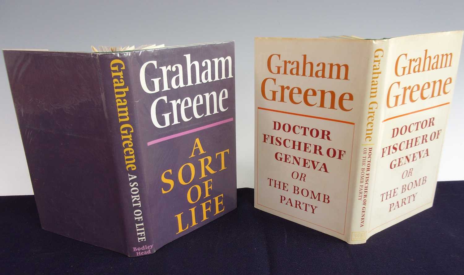 GREENE, Graham. ‘Our Man in Havana’, ‘A Sort of Life’ and 2 others. 4 1st edition titles, - Image 2 of 3