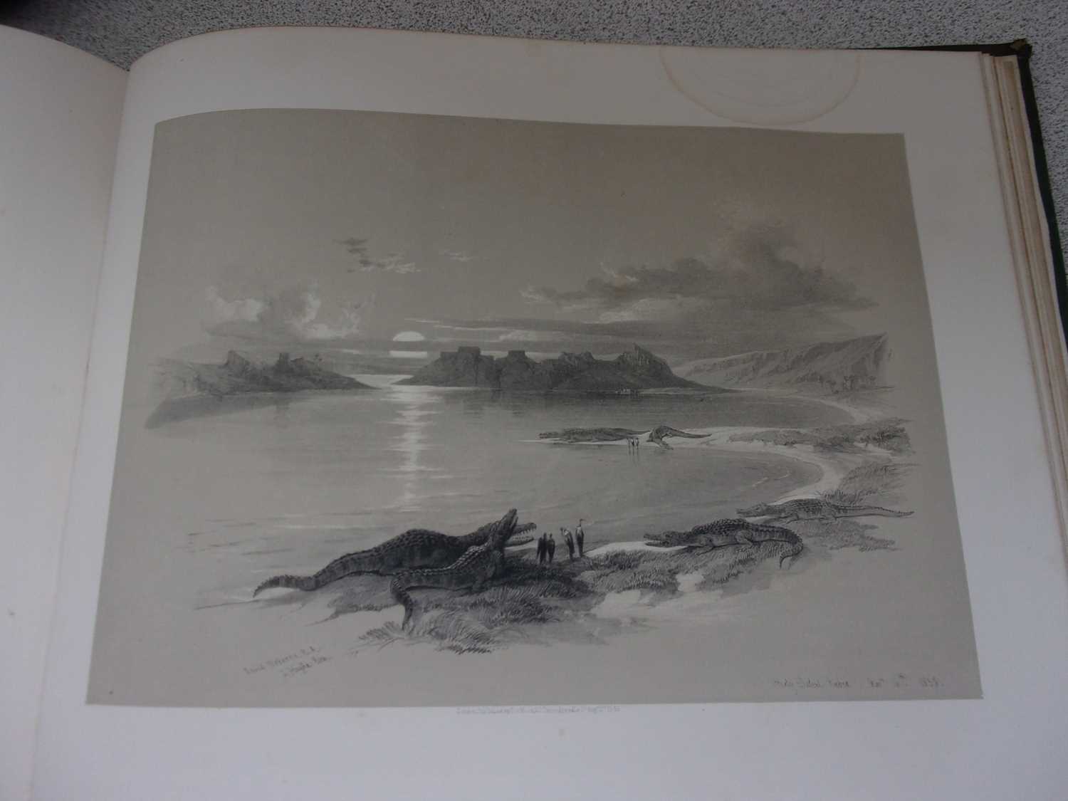 ROBERTS, David, R.A. Egypt & Nubia. F.G. Moon, London. 1846 & 1849. 1st standard edition. 2 vols, - Image 36 of 41