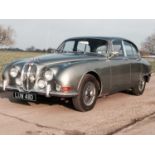 A 1966 Jaguar 3.4 S type Manual + o/d Reg No. LUW 411D Chassis No. P1B5635DN Engine No. 7B8199-8