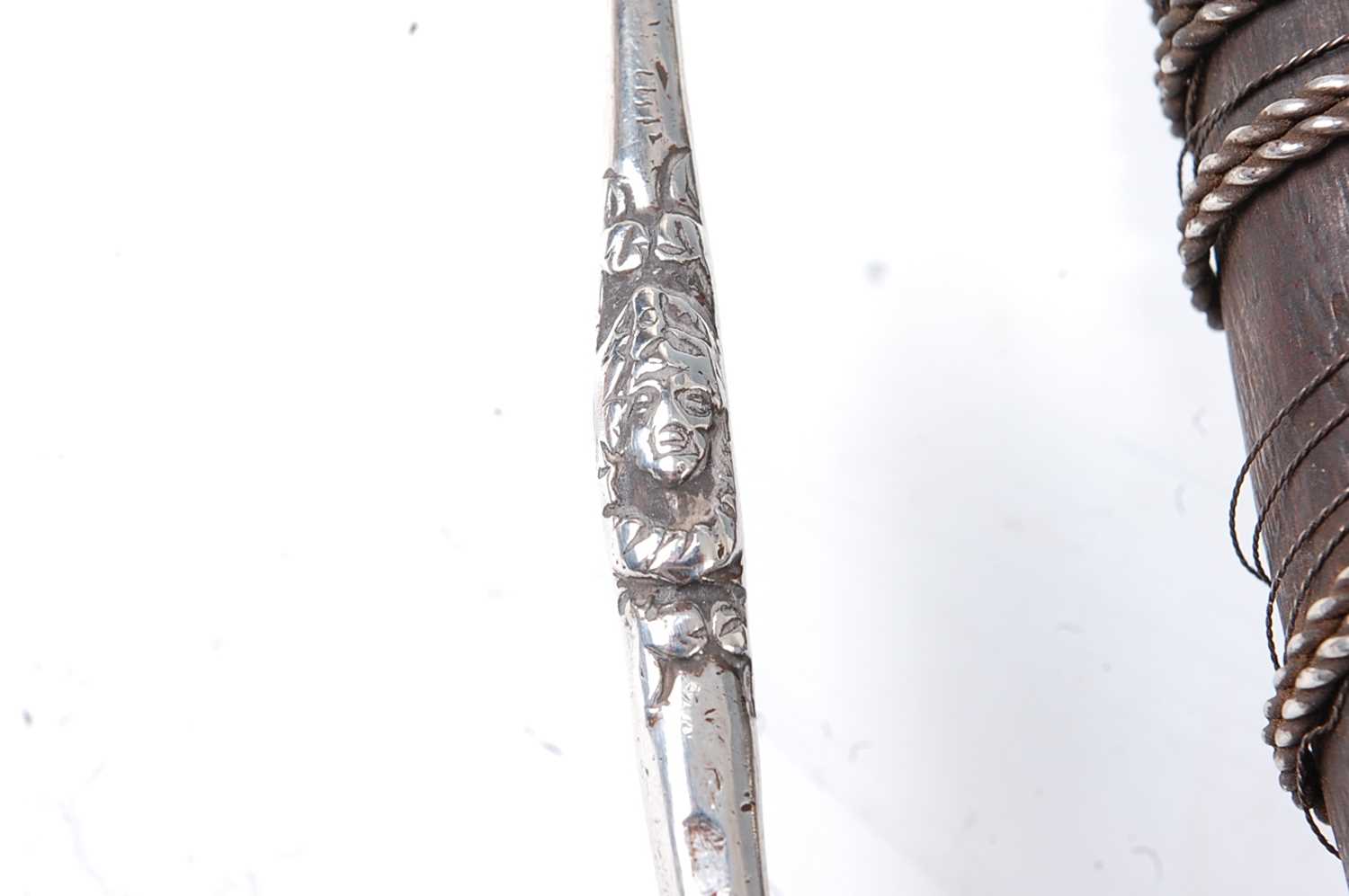 A 17th century Northern European rapier, circa 1660, the 74cm flattened diamond section blade with - Image 10 of 22