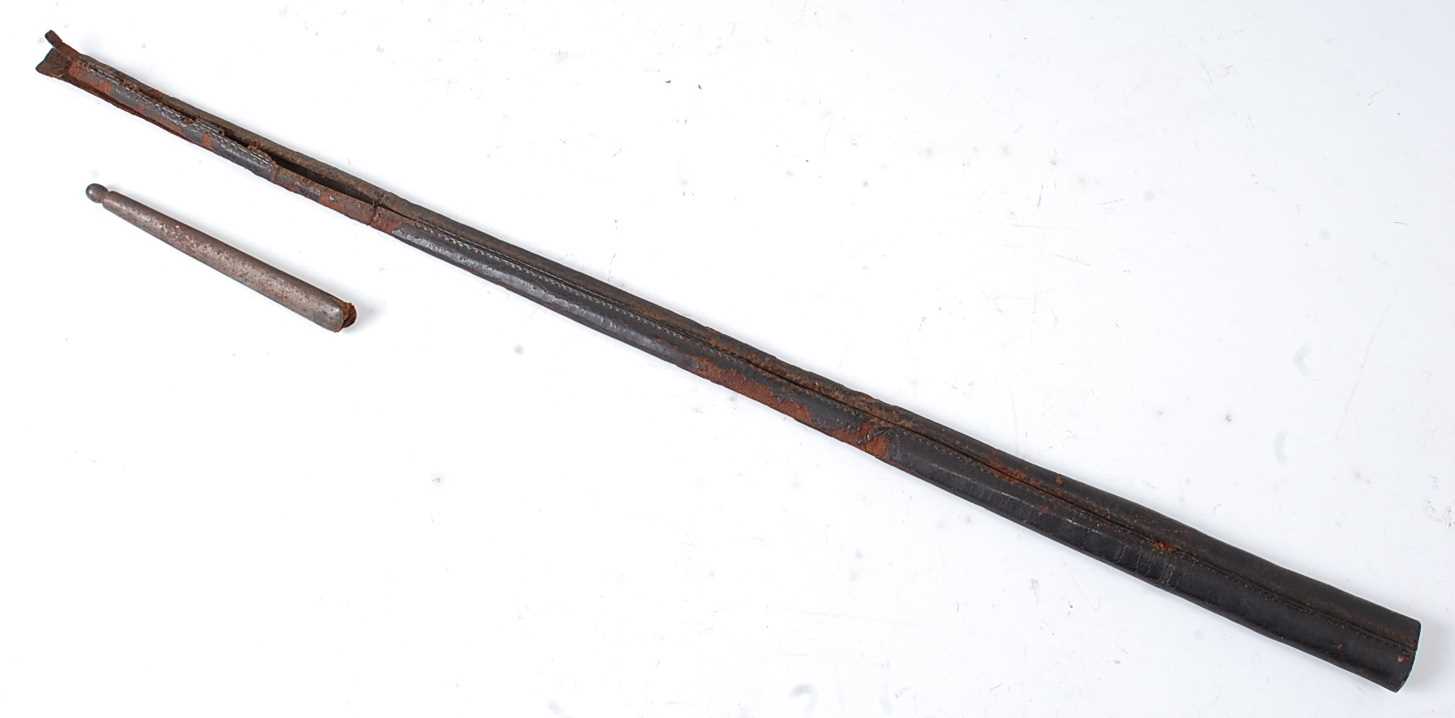 A 17th century Northern European rapier, circa 1660, the 74cm flattened diamond section blade with - Image 15 of 22