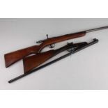 The Grange Gun Co. Redditch .410 bolt action shotgun with 24 1/4 inch barrel, together with one