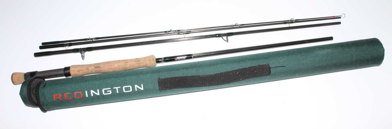 A Redington Predator 9' four piece rod TSF 9104 #10, in canvas tube, new and unused.