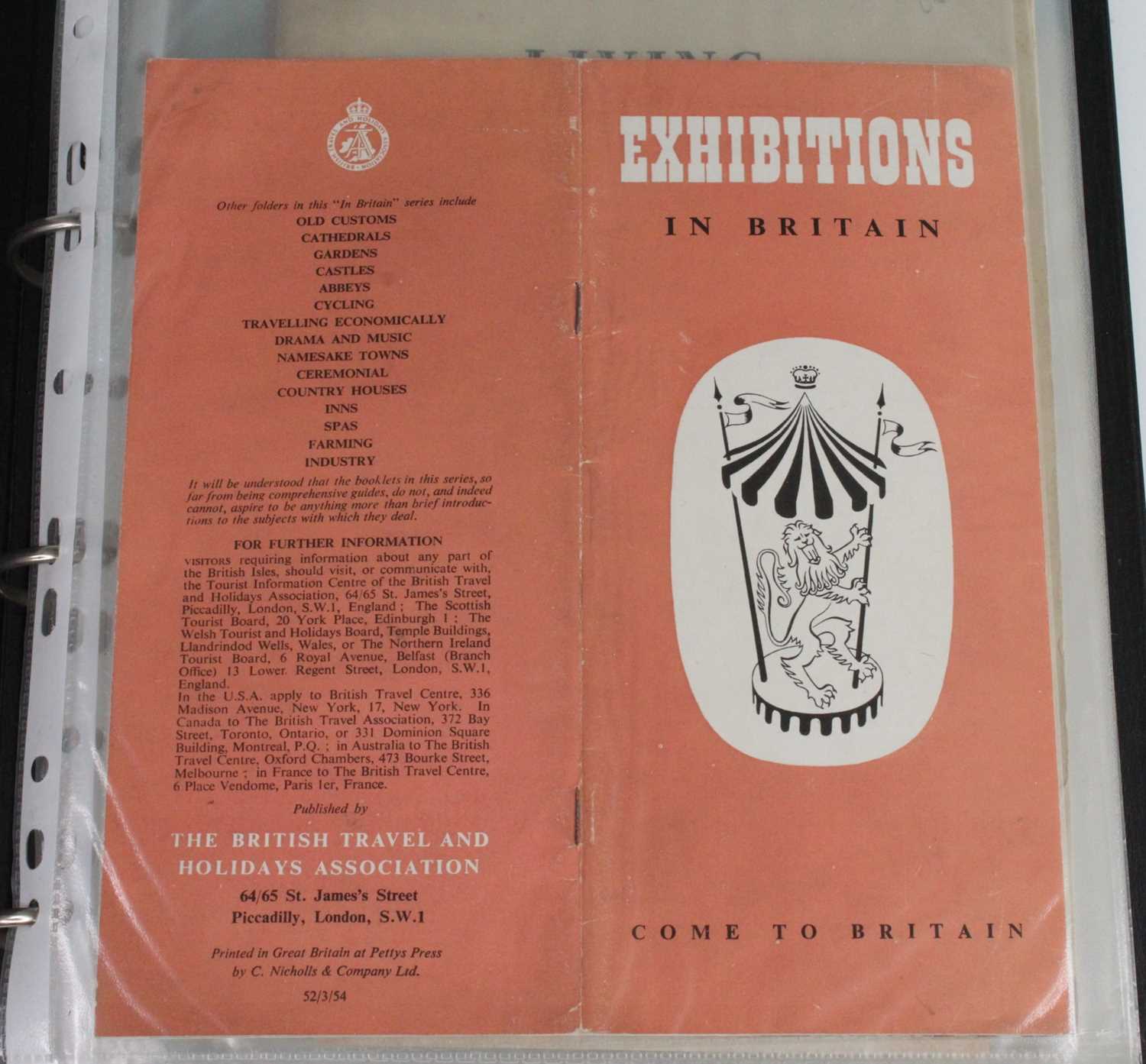An album of various Exhibition booklets and guides to include Exhibitions in Britain, Living - Image 11 of 19