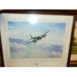 Robert Taylor - Mosquito, lithograph, signed Leonard Cheshire VC signed lower right 37x52cm