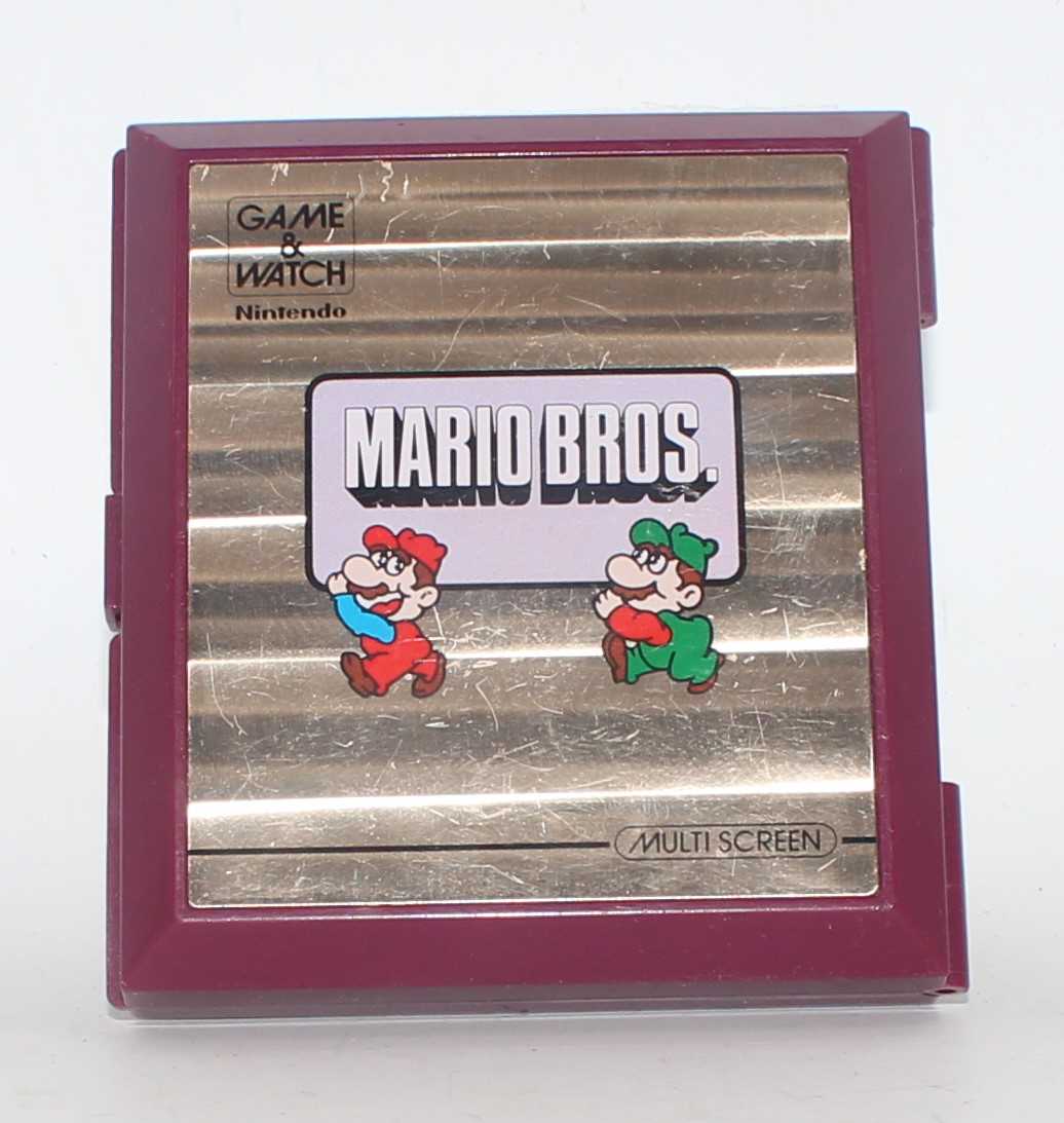 Original Nintendo Mario Bros Game and Watch, Dated 1983, clean battery box compartment, overall Very - Image 2 of 2