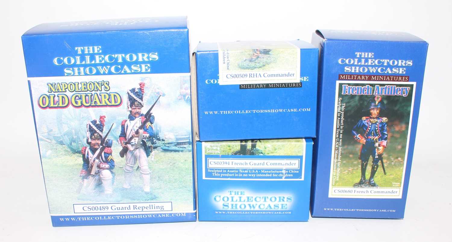 The Collectors Showcase military miniatures boxed 54mm scale figure group to include no. CS00394 - Image 2 of 2