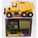 Meccano Mogul Steel Toys Group, to include No.3287 Covered Army Truck, and a Mogul Tinplate 6