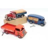 Three various boxed and loose Triang Minic vehicles to include an orange British Road Services