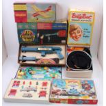 One large tub containing 4 boxed items as follows: Billy Beat Cowboy and Indian playwear set,