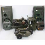 A large quantity of vintage Action Man loose dolls, accessories and vehicles, mixed examples to