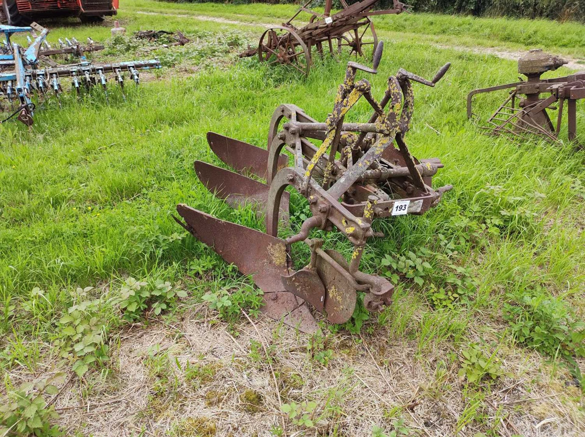 3 Furrow Vintage Plough