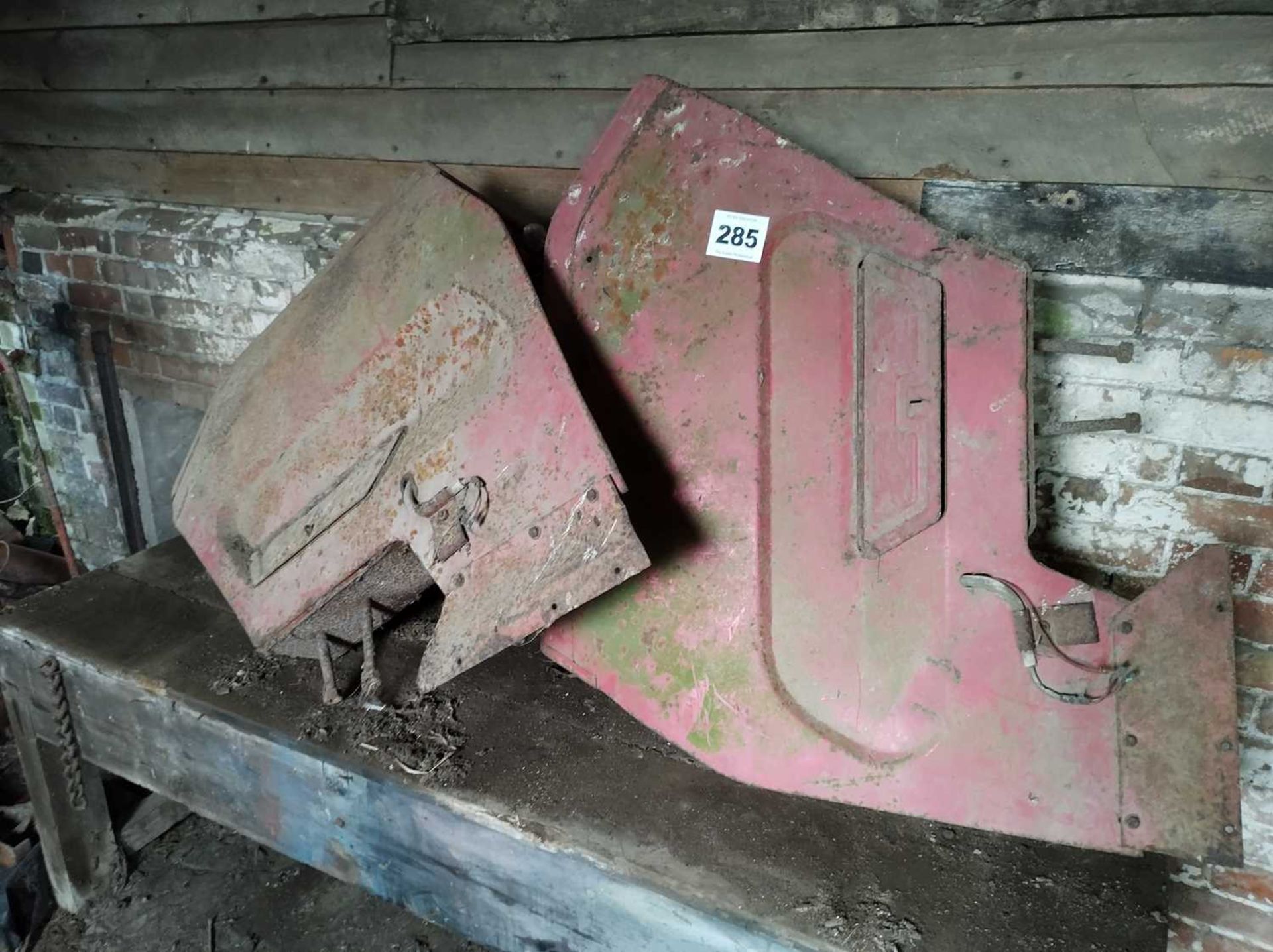 Pair Massey Ferguson Mudguards