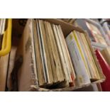 A box of vinyl LPs to include classical and soundtrack