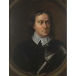 After Sir Peter Lely (1618-1680) - Oliver Cromwell, The Lord Protector, oil on canvas (re-lined