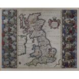 Joan Blaeu – Britannia prout divisa fuit temporibus Anglo-Saxonum prefertim durante illorum